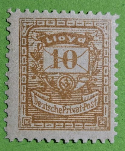 Berlin Deutsche Privatpost Lloyd 1886 - unused stamp 10 Pf. - 第 1/2 張圖片