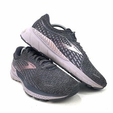 Brooks Women’s Adrenaline GTS 21 Gray And Pink Running Shoes Sz 10