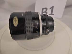 Nikon Ai Nikkor 135mm f/2 Portrait Prime MF Lens + filter + cap serviced 7/2024