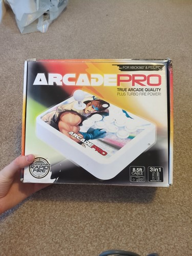 Arcade Stick Pro Datel Retro Gamer Programmable Xbox 360 PlayStation 3 PS3 PC - Picture 6 of 8