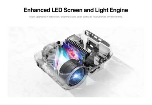 Mini LED Projektor Ultimea P20 4K Wireless Heimkino Beamer 1080P iOS/Android - Bild 14 von 24