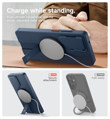 Funda de teléfono para Samsung Galaxy S25 Ultra, cubierta protectora magnética con - Imagen 7 de 7