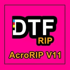 DTF AcroRIP V11 software with dongle for Epson L1800/L805/XP15000/ET8550 Printer