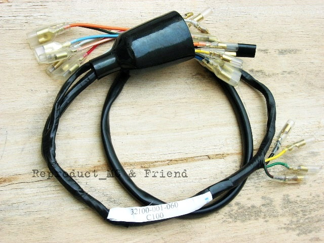 Honda C100 CA100 C105 CA105 Wire Wiring Harness New 32100-001-060