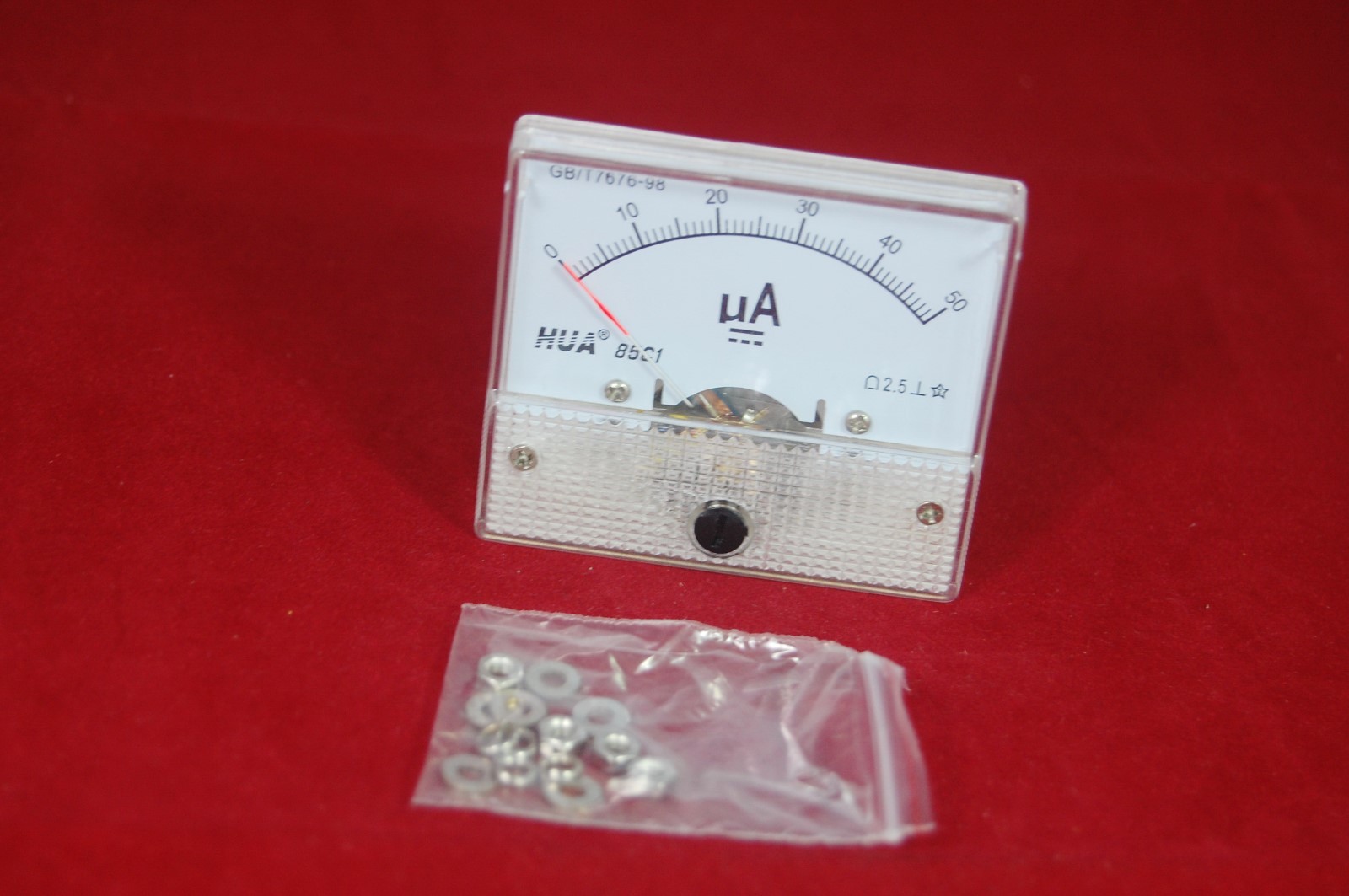 85C1-Type-mA DC Amperemeter Gauge Analog Panel AMP Current Meter Ammeter 1-500mA 85C1-Type-mA DC Amperemeter Gauge Analog Panel AMP Current Meter Ammeter 1-500mA