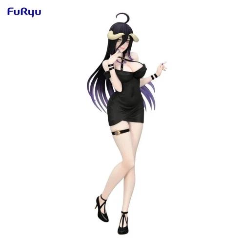 FuRyu Overlord Girl Trio-Try-iT Albedo Mini Dress Ver. Figure Statue Toy