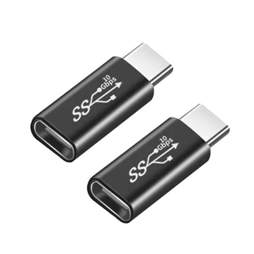 Aluminum USB3.1 Type C Connection Adapter with Male/Female Designing Aluminum - Picture 7 of 13