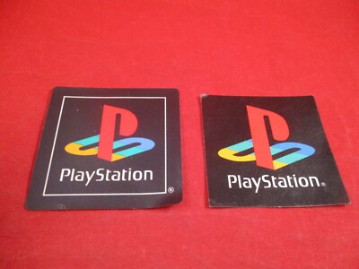 Ps1 Sticker Official Playstation 1 PS1 Console System Promo Sticker Set of 2 | eBay