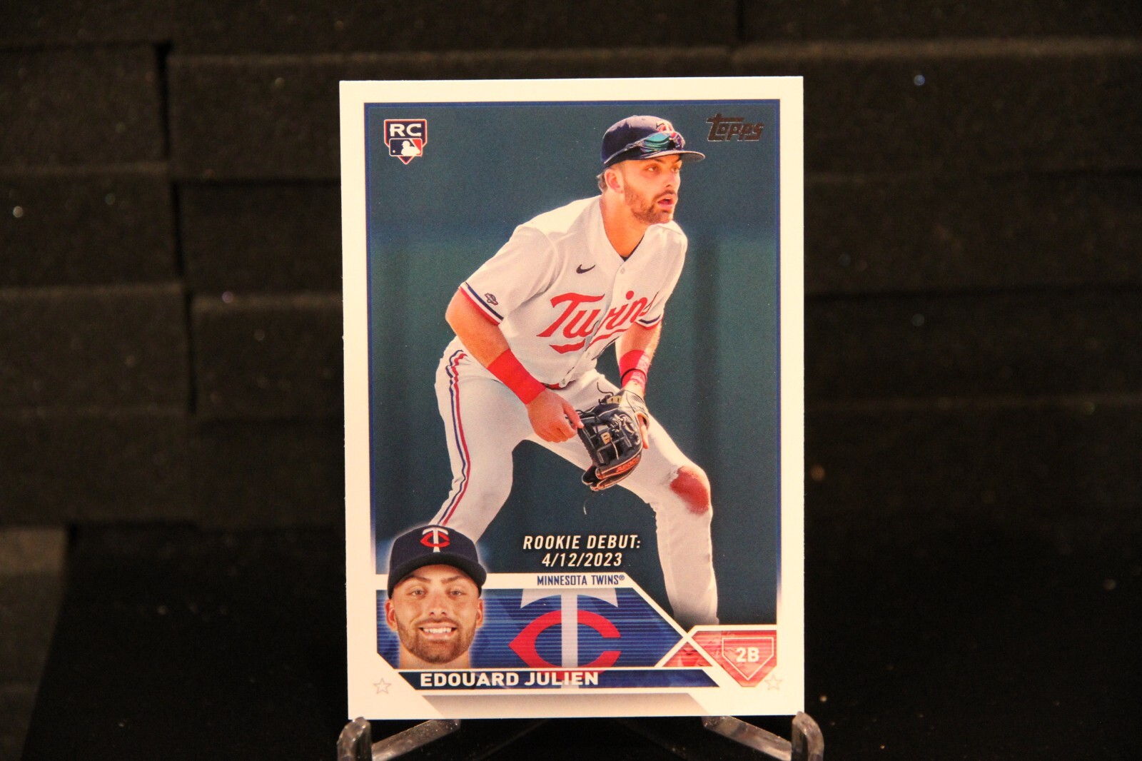 EDOUARD JULIEN Rookie Card LOT of 20 RC #US26 & US222 - Twins - See Photos