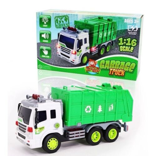 Garbage Truck Toys For 3 Year Old Boys And Girls - Picture 2 of 9