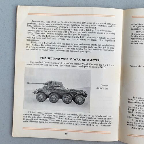 Royal Armoured Corps Tank Museum Armoured Cars 1900-1963 Booklet Bovington Camp - Picture 10 of 11
