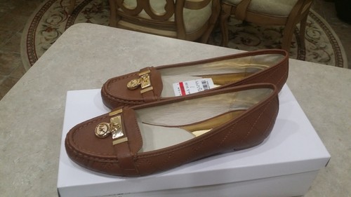 Nuevo Michael Kors Hamilton Moc Informal Planos DORADO LOGOTIPO Y ACENTO - Imagen 44 de 47