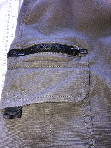 Akademiks Cargo Shorts Drawstring Dark Gray Mens Size M - Picture 5 of 13