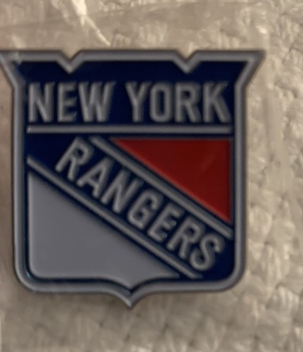 PINES CON LOGOTIPO NY RANGERS 2 SOLAPAS MSG NHL HOCKEY NUEVA YORK STANLEY CUP PLAYOFFS - Imagen 3 de 6