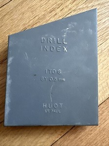 Huot drill index 1 to 6 by .5mm