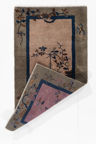 Vintage Chinese Area Rug 2'6 X 4'8 E24816 - 第 4/4 張圖片