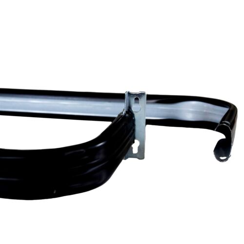 Heavy Duty Single Standard White Adjustable Curtain Rod Hardware Included. - Imagen 20 de 30