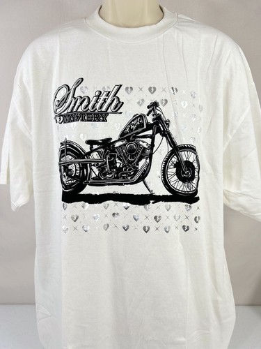 Smith Mystery Unisex T-Shirt Größe EXTRA Large XL weiß Harly Davidson Motorrad - Bild 3 von 13
