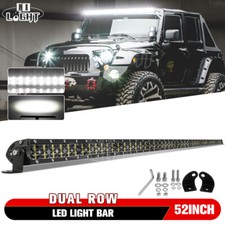 52 INCH LED Light Bar Flood Sp…