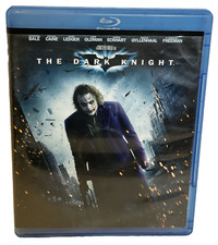 The Dark Knight (Blu-ray, 2008) Christian Bale, Michael Caine, Heath Ledger