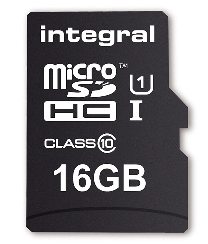 Integral UltimaPro 16GB Class 10 MicroSDHC Full HD 3D Memory Card + Adapter - Image 3 of 4
