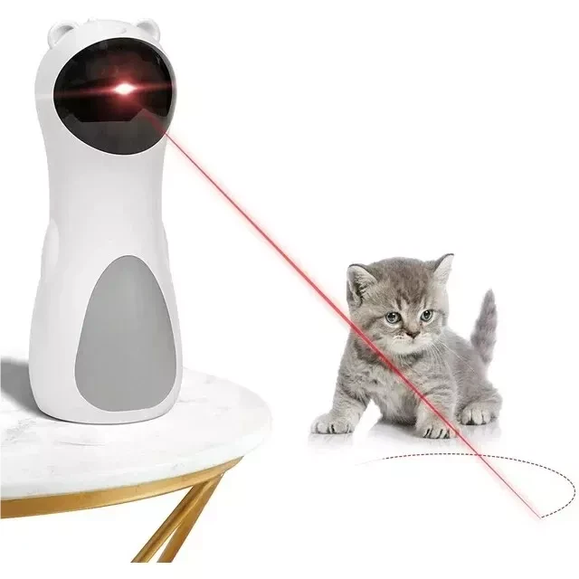 Automatic Cat Laser Toy Interactive Cat Toys for Indoor Cats/Kitty/Dogs white
Opens in a new window