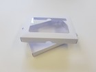 5 "x 7" White Greeting Card Boxes, With Aperture Lid, Free Delivery. Choose Qty