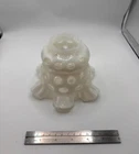 Vintage Fenton Milk Glass Coin and Dot Lamp Shade – Replacement Piece