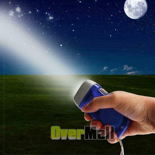 20Powerful Emergency Light Hand Crank Dynamo Hand Pressing 3LED Flashlight Troch - Picture 12 of 12