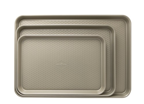 Nordic Ware, 3-Piece Nonstick Textured Steel Baking Sheet Pan Set (Choose Color) - Picture 12 of 32