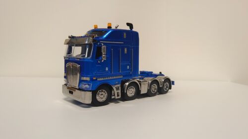 not dcp/ first gear 1/64 CUSTOM kenworth K200 tractor blue - Foto 8 di 8