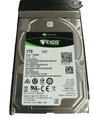 2TB Seagate Exos ST2000NX0253 2.5