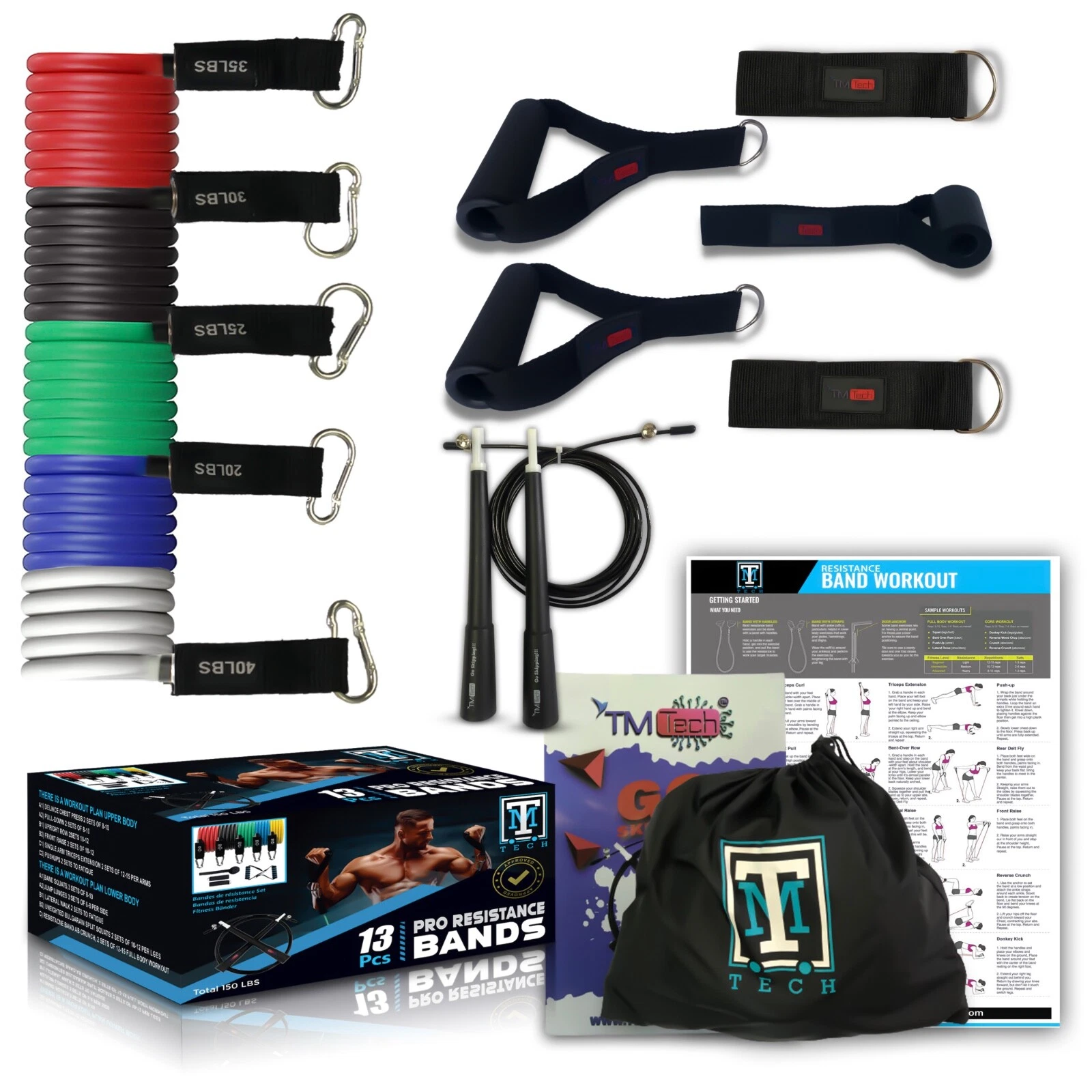 14PCS Set Resistance Bands Workout Exercise Crossfit Fitness Yoga Training Tubes
Opens in a new wind