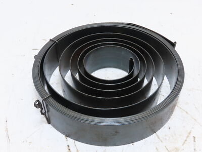 Large Flat Torsion Wind-up Spring Hose/Cord Reel 9-1/2''O.D. 1/16''x2''Steel