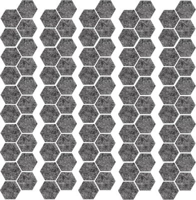 Pack of 100 NEW Ikea FIXA Stick-on floor protectors Gray, Self-Adhesive