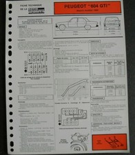 Revue technique Peugeot 604