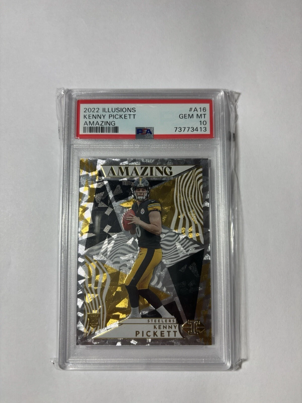 Kenny Pickett Panini Illusions Amazing #A16 Base