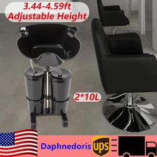 Backwash Barber Shampoo Bowl Sink Basin Unit Station Spa Salon Beauty Equipment
