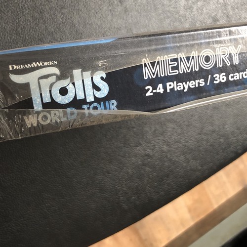 Trolls World Tour Memory Game 2-4 Players 36 Cards Dreamworks - Picture 4 of 4