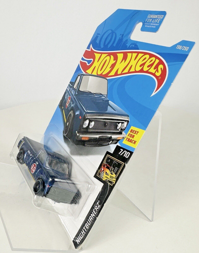 Hot Wheels Mazda Repu Dark Blue #138 138/250 Nightburnerz 7/10 - Picture 2 of 5