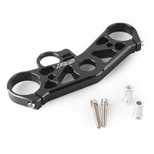 Gabelbrücke vorne obere obere Gabelbrücke für Yamaha YZF R6 2008-2016 Schwarz - Picture 4 of 6