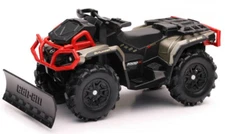 NewRay 1:20 Scale Toy Can-Am Outlander X MR1000R w/Snow Plow