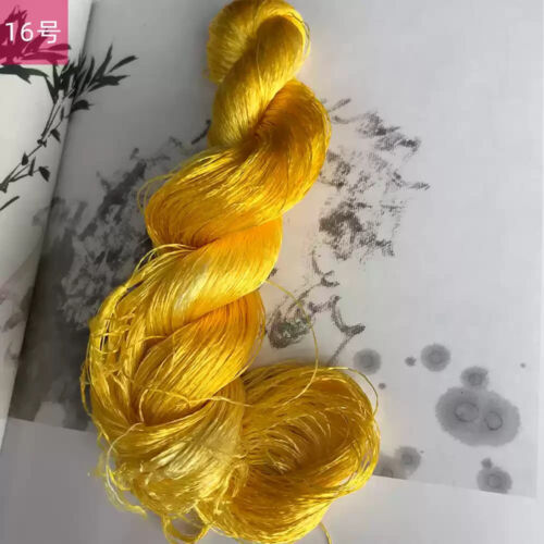 Gradient Colors 100%mulberry silk,hand-dyed embroidery silk floss/thread 1bundle - Picture 22 of 31