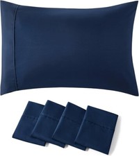 Pack of 2, 4  6 Pillow Cover Set Ultra Soft Microfiber Pillowcases Queen King