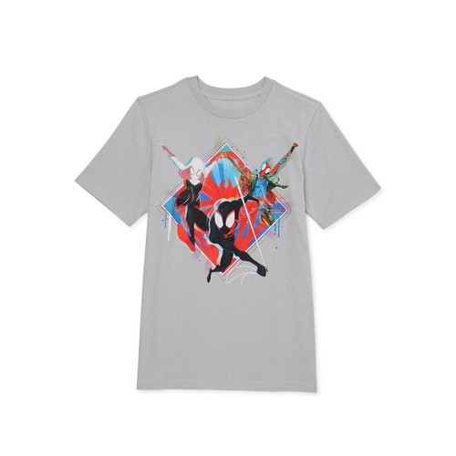 New Marvel Spiderman Child’s T-Shirts Amazing Spiderverse Multiple Styles - Picture 5 of 7