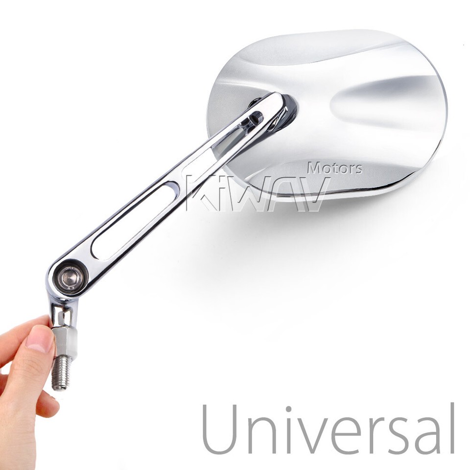 chromé motorcycle rétroviseurs CNC aluminum pour Kawasaki Vulcan 700