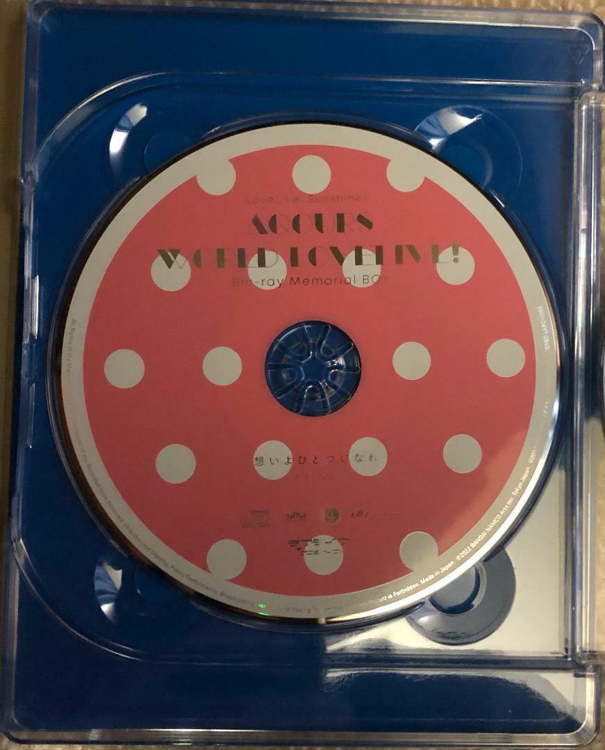 ブシロードその他 Aqours WORLD LOVE LIVE! Blu-ray Memorial Love Live Sunshine Aqours World LoveLive Blu-ray Memorial Box From