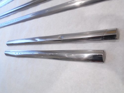 1959 Chevy Four Door Rear Quarter Side Trim L&R OEM - Picture 6 of 12
