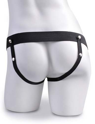 Fetish Fantasy 7" Hollow Rechargeable Strap-On with Remote - Picture 6 of 7
