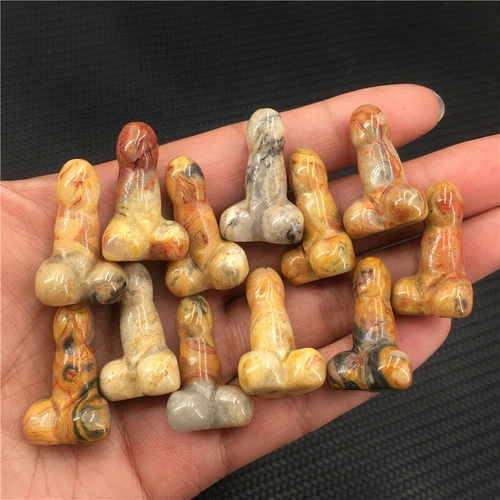 Wholesale Natural mix mini Penis Carved quartz Crystal Massager Wand Healing - Picture 273 of 296